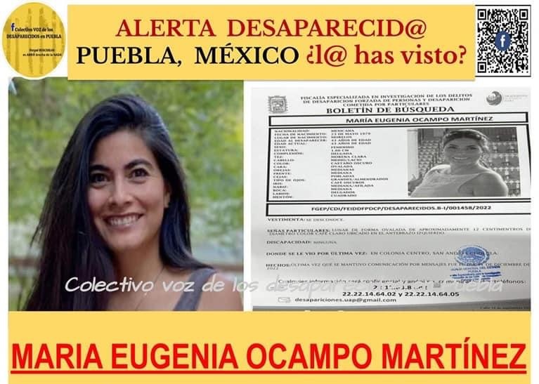 Desapareció en Cholula mujer originaria de Morelos