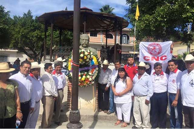 Retoma la CNC-Puebla conmemoración del Plan de Ayala