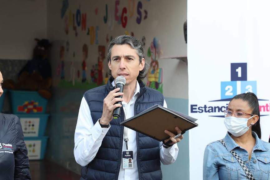 Dan apoyos a mil 500 beneficiarios de estancias infantiles en Puebla capital