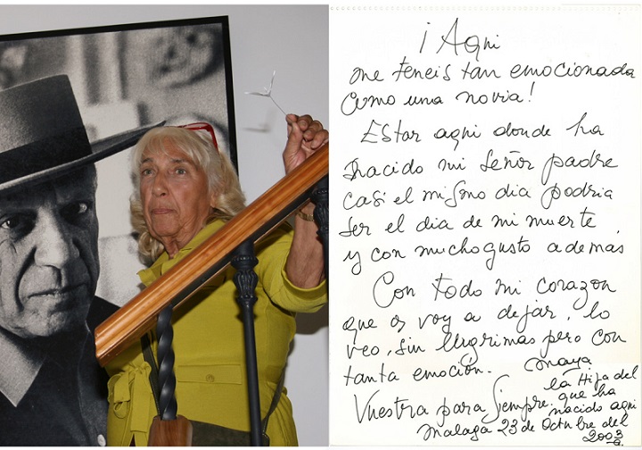 Fallece Maya Ruiz-Picasso, hija del pintor español, a los 87 años