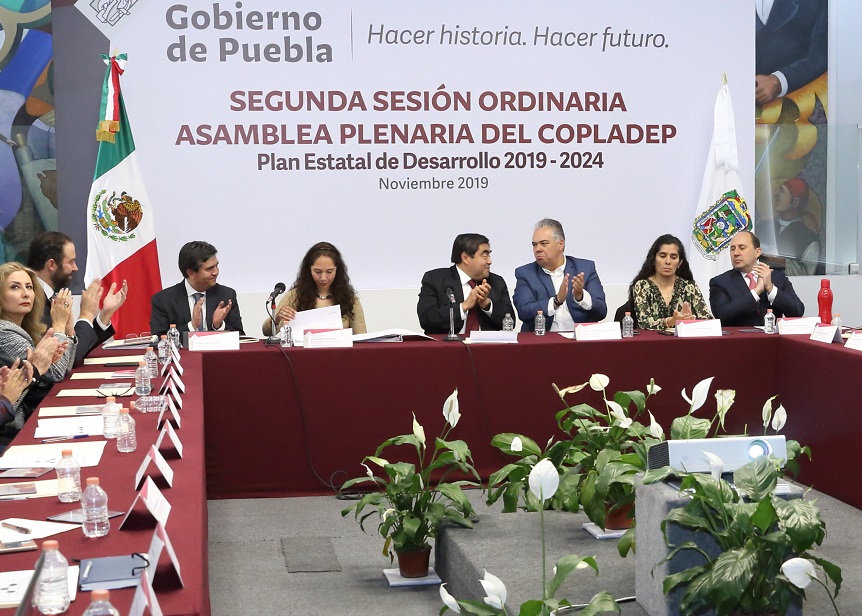 Dividen a Puebla en 32 regiones en Plan Estatal de Desarrollo