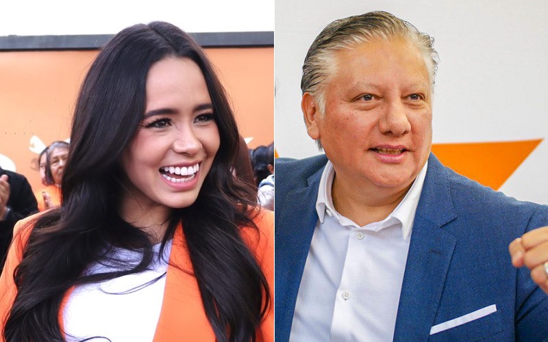 Palomares y Morales se registran por la precandidatura de MC