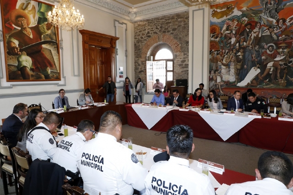 Titular de la SSPyTM encabeza mesa de seguridad