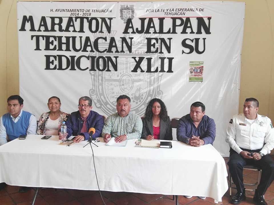 Anuncian XLII edición del Medio Maratón Ajalpan- Tehuacán