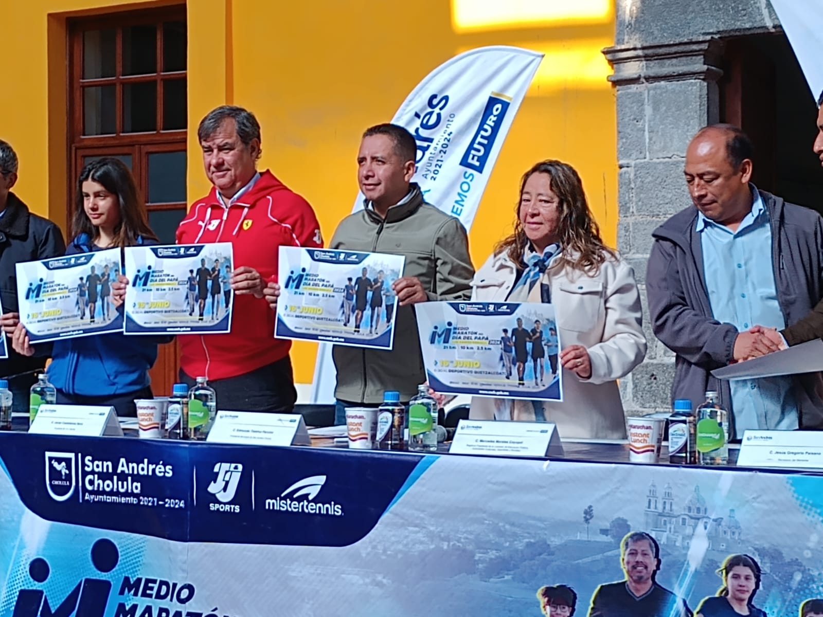 Vete alistando para el Medio Maratón del Día del Papá