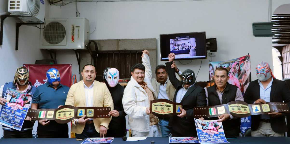 Ayuntamiento de Puebla busca fomentar la Lucha Libre