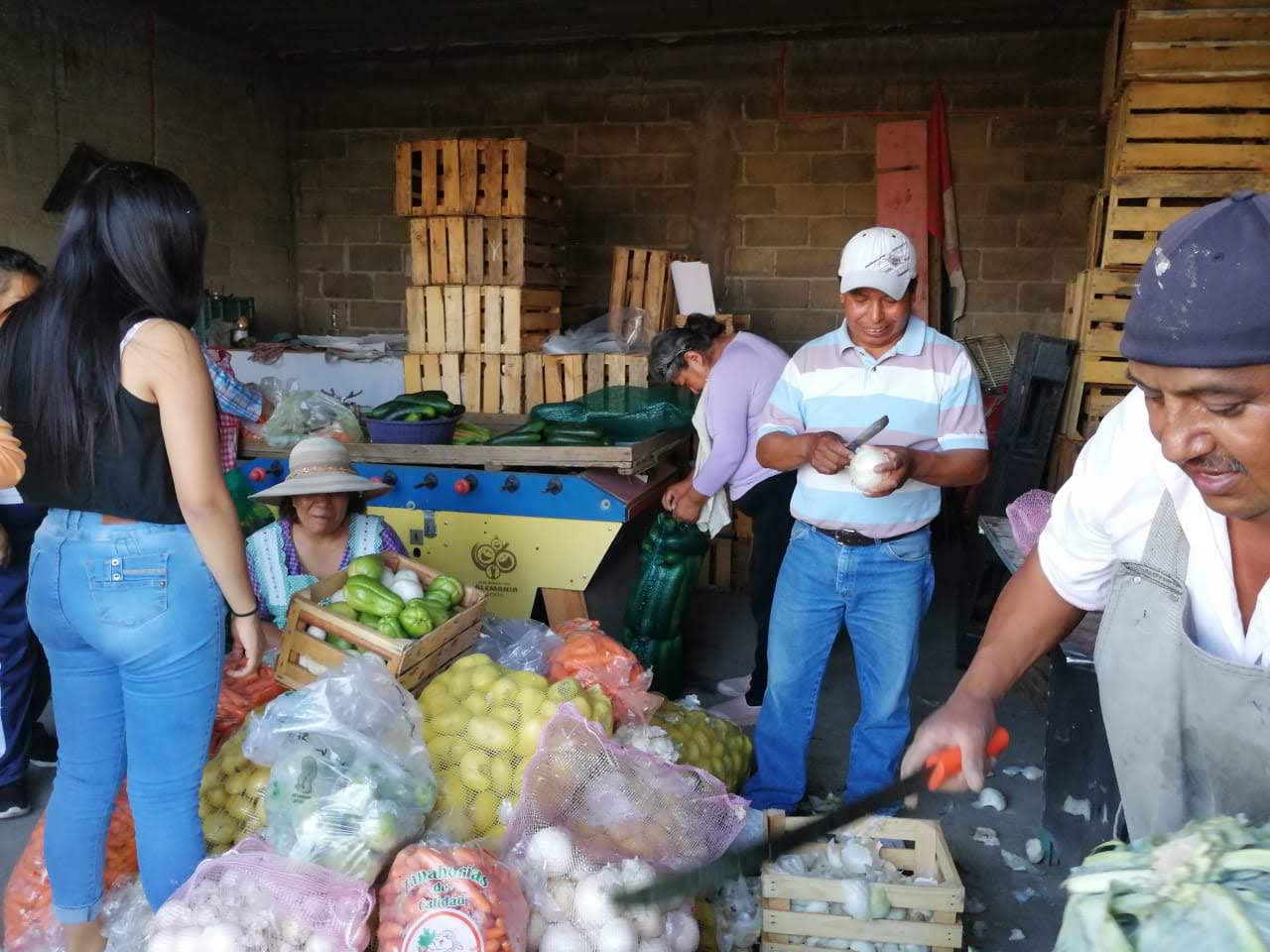 Buscan evitar el uso de bolsas en el mercado de Texmelucan