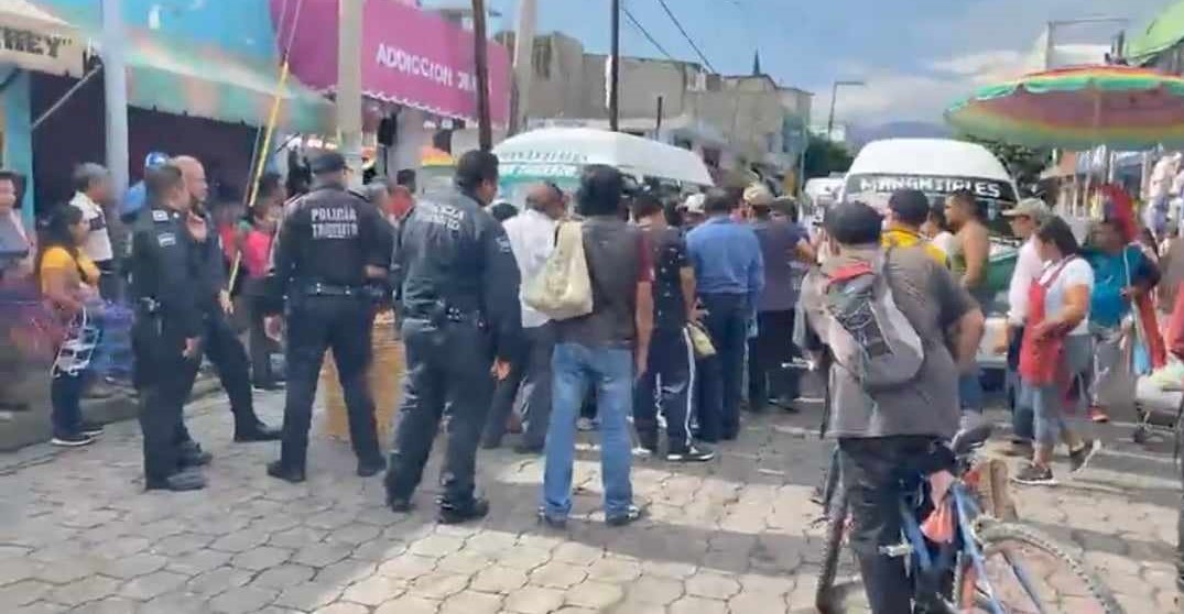 Colectiva atropella a niño en inmediaciones del mercado La Purísima en Tehuacán