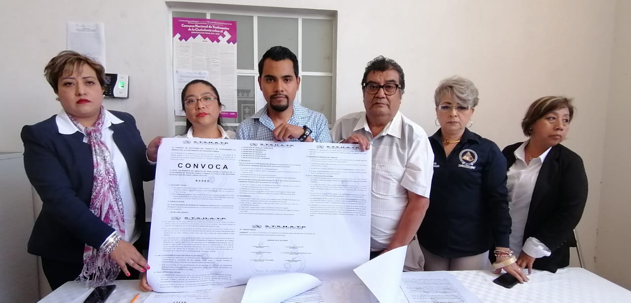 Elegirán nueva dirigencia sindical en el ayuntamiento de Tehuacán
