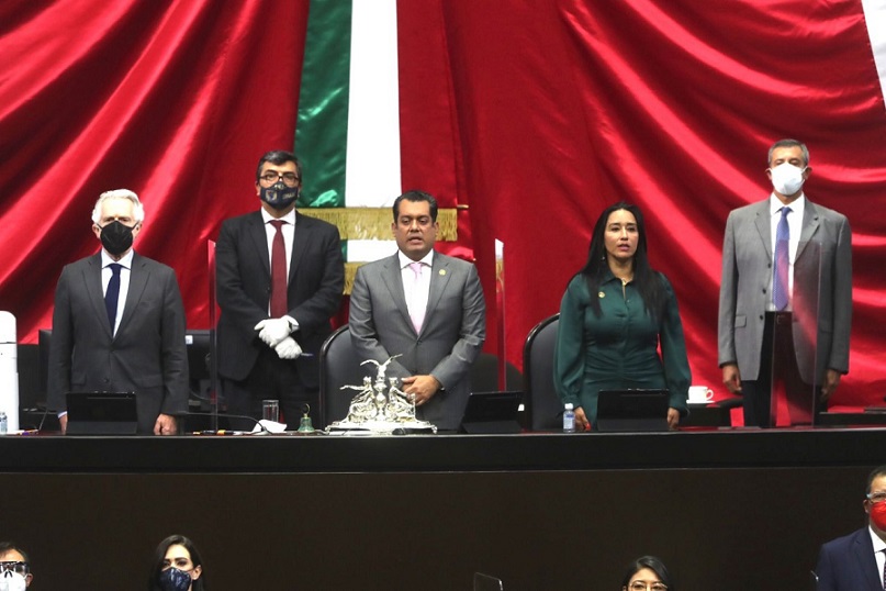 Morena queda al frente de la Mesa Directiva en San Lázaro