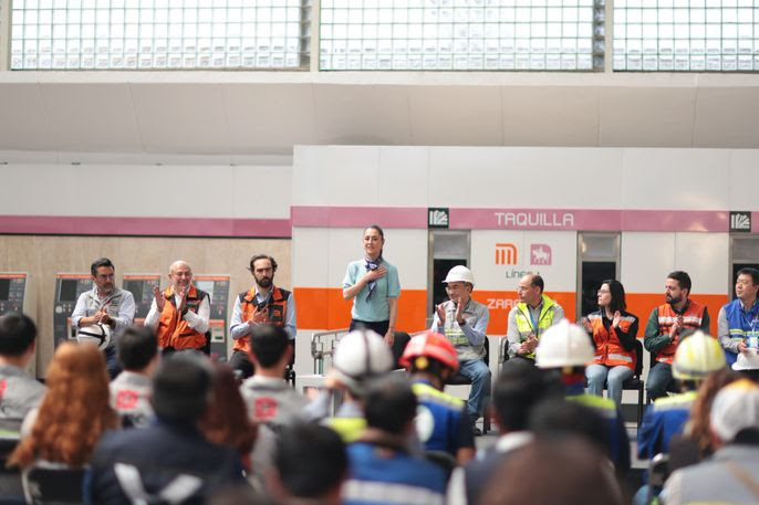 Reducen presencia de GN en el Metro: Sheinbaum