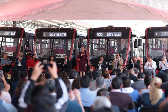 La línea de Metrobuses eléctricos de CDMX es la primera y única en el mundo