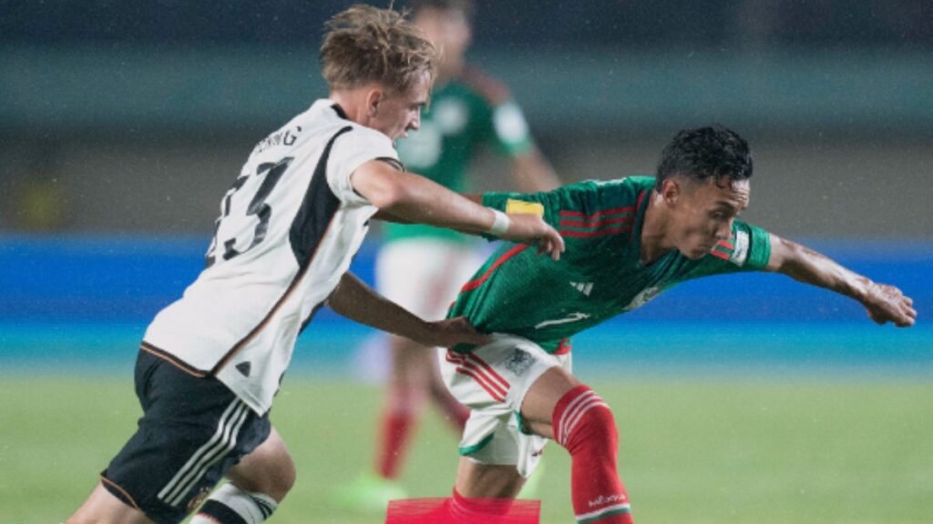 México cae 3 a 1 ante Alemania en Mundial Sub 17
