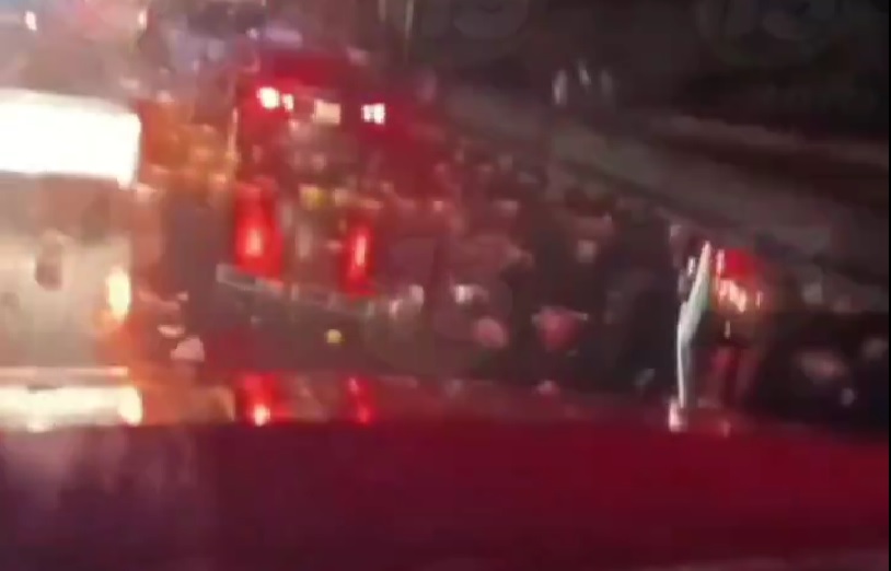 Accidente en la México-Tuxpan deja 5 muertos y 22 heridos