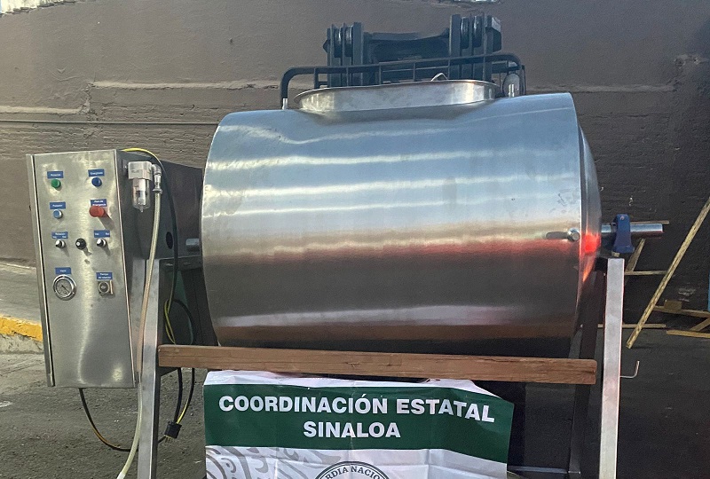 Frenan envío de 50 kilos de metanfetamina de Sinaloa a Puebla