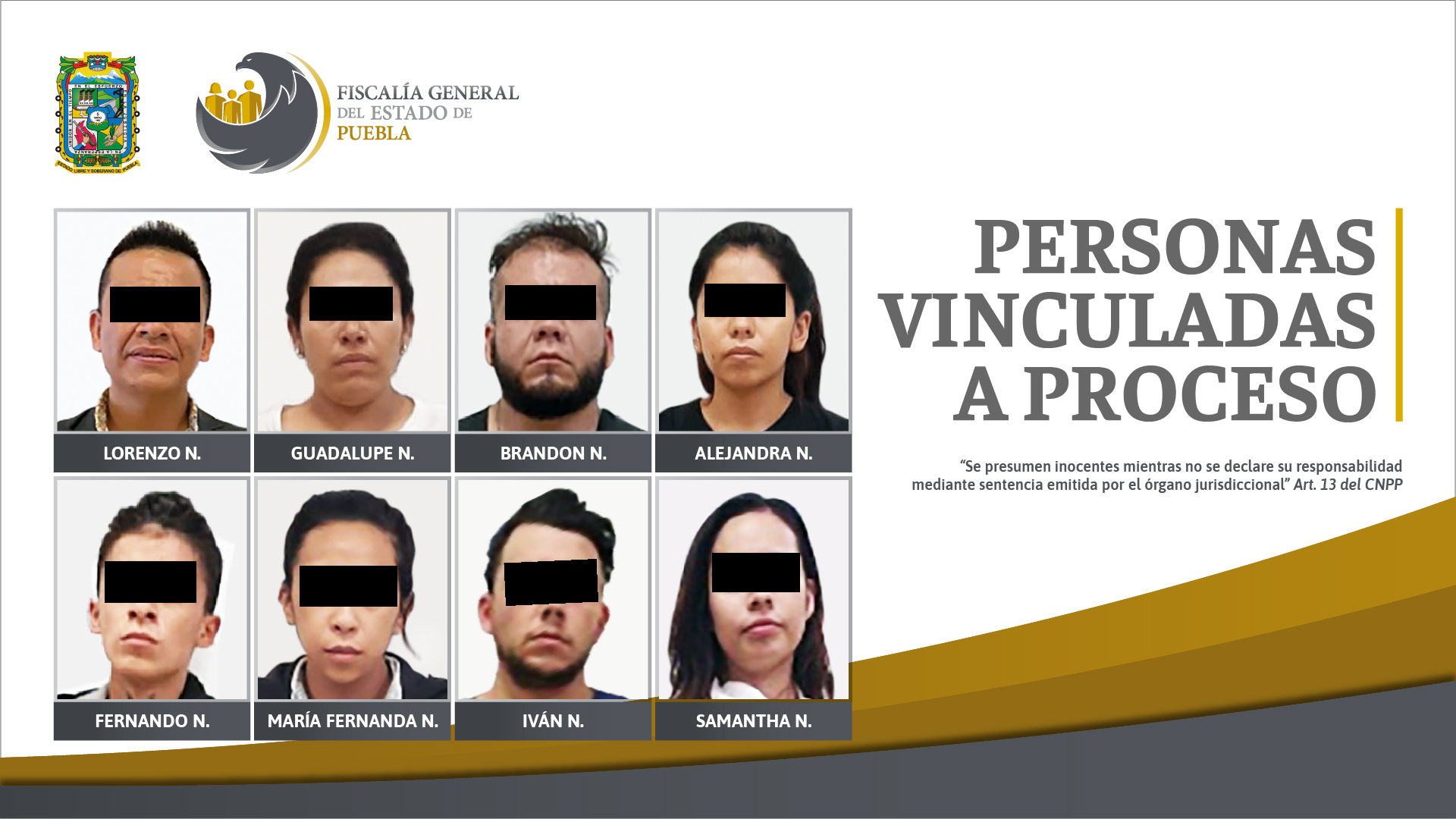 FGE cierra el caso de Angie Michelle; vincula a 8 personas por homicidio