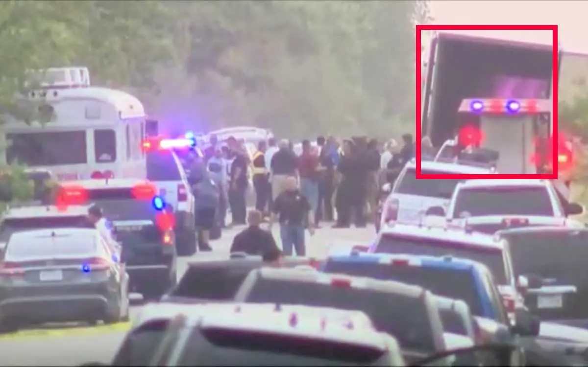 Hallan 46 migrantes muertos en un tráiler de Texas