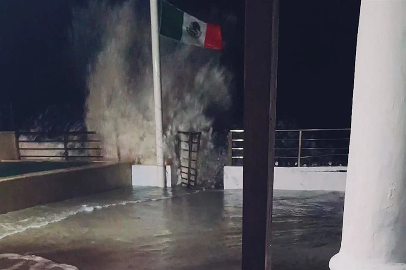 Por el momento, saldo blanco en Yucatán tras paso del huracán Milton