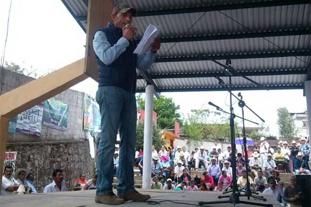 Cierran puerta a megaproyectos en municipios de Puebla y Veracruz