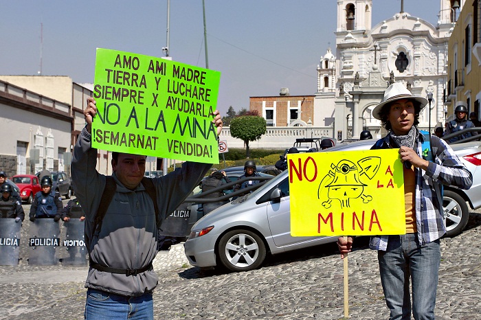 Edil de Tetela de Ocampo respalda oposición a minera Frisco
