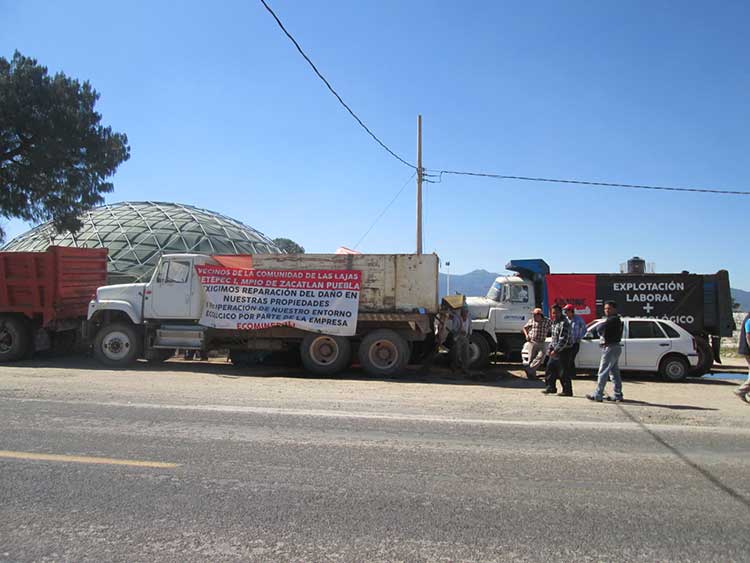 Protestan contra minera italiana en Zacatlán