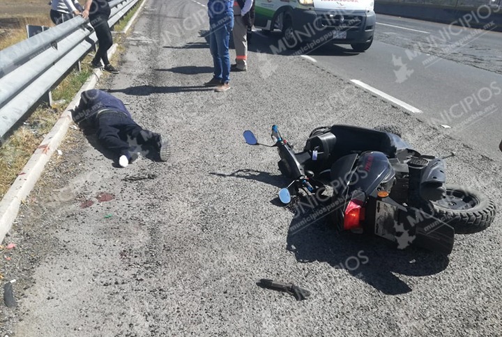 Lo hieren de gravedad cuando intentó asaltar a ministeriales en Texmelucan