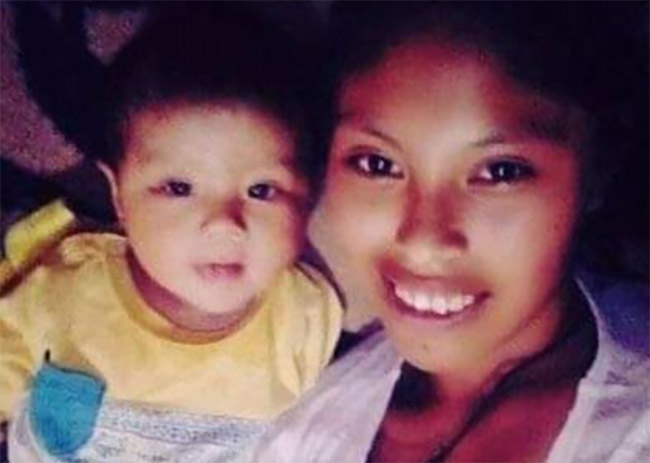 Desaparecen Mireya de 16 años y su bebé en Puebla