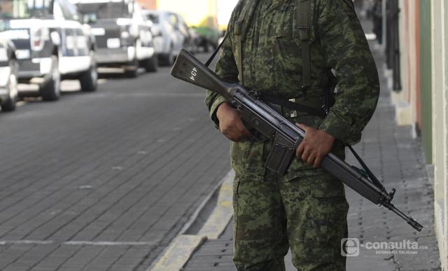 Militares actúan ante detonaciones en centro de Xicotepec 