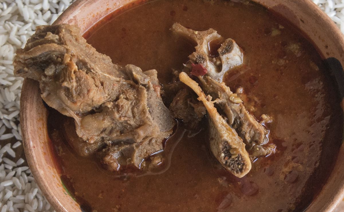 Mole de caderas a la oaxaqueña en Huajuapan de León