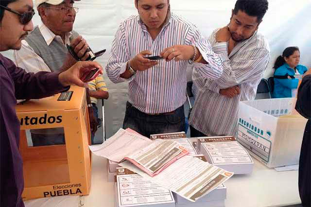 Se registran 3 fórmulas para las elecciones en Momoxpan