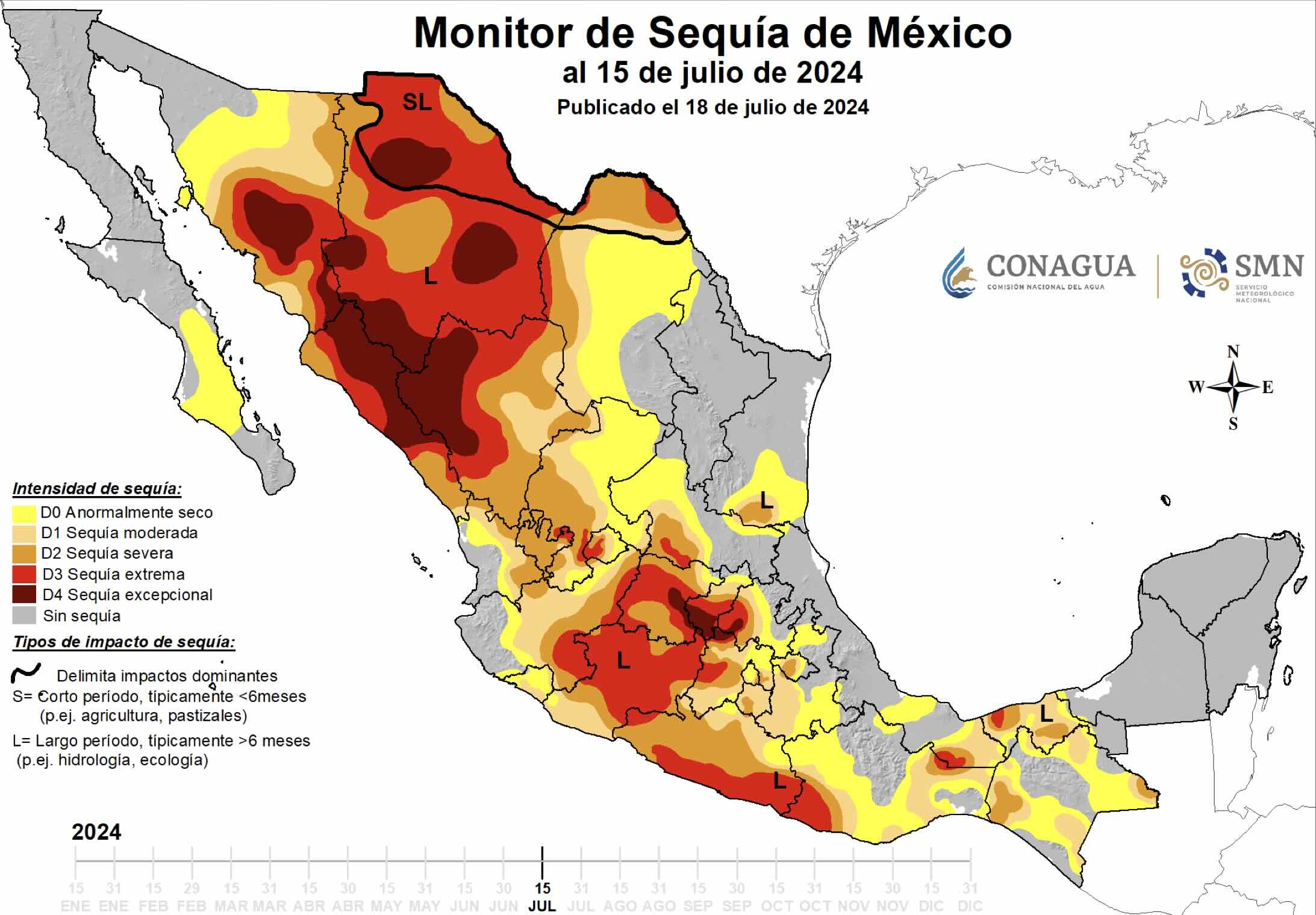 Afectados por la sequía, 66 por ciento de los municipios de Puebla: Conagua