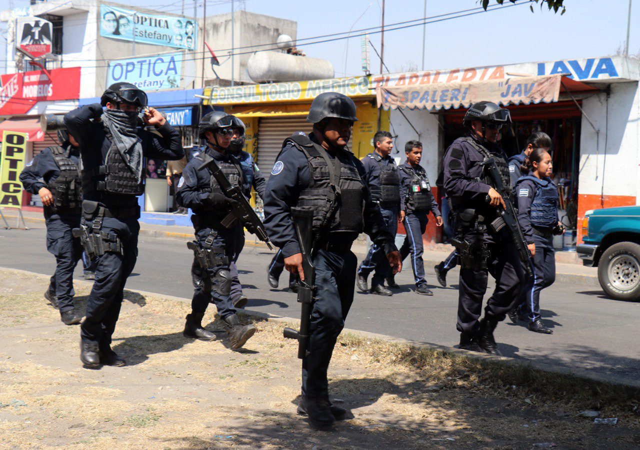 Un muerto y 19 detenidos deja operativo en Mercado Morelos