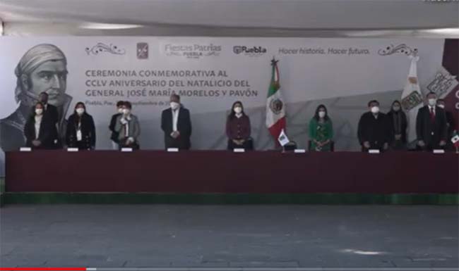 EN VIVO Barbosa encabeza ceremonia del  aniversario del natalicio de Morelos
