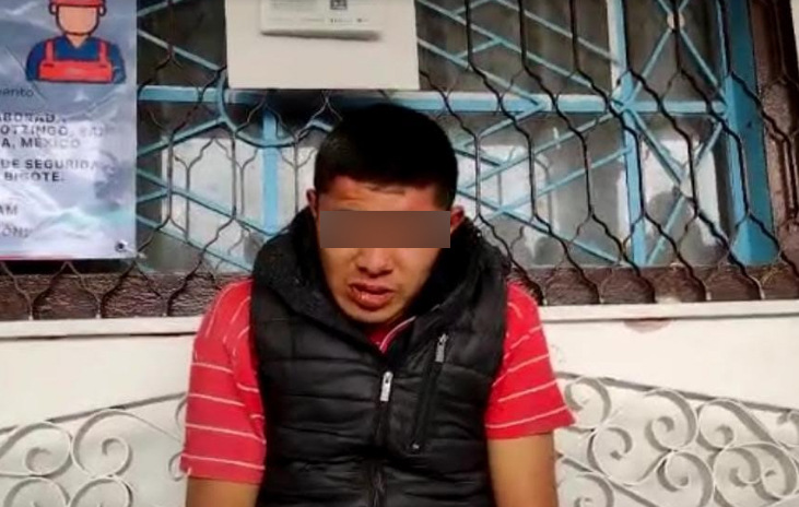 Rescatan a presunto ladrón de ser linchado en Texmelucan