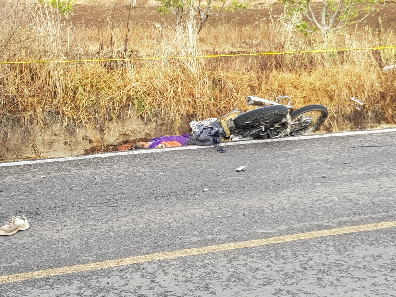 Muere motociclista tras chocar con camioneta en Tlahuapan