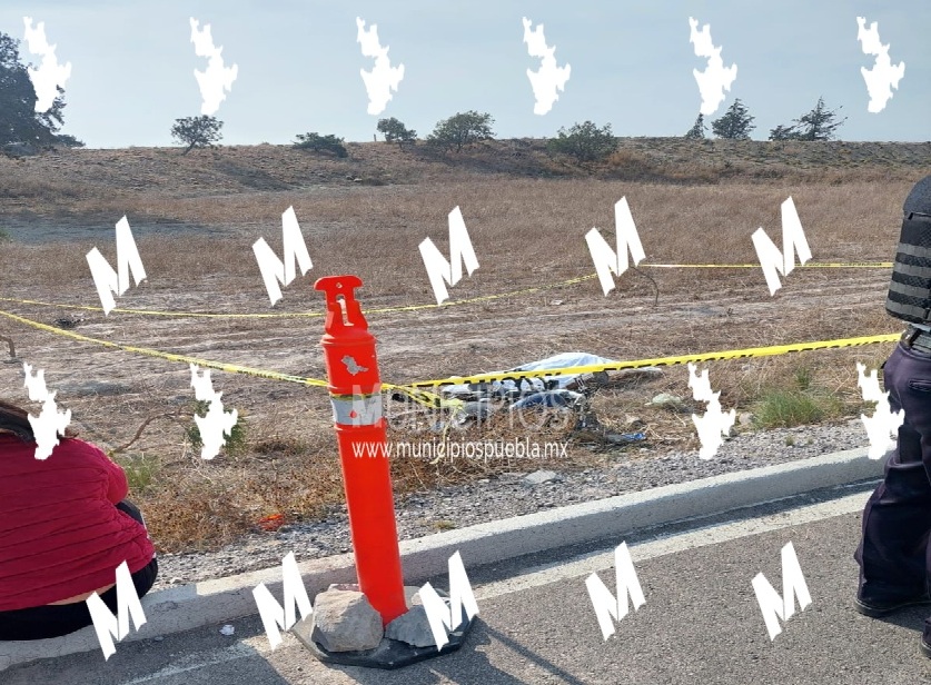 Motociclista ebrio muere tras caída en Guadalupe Victoria