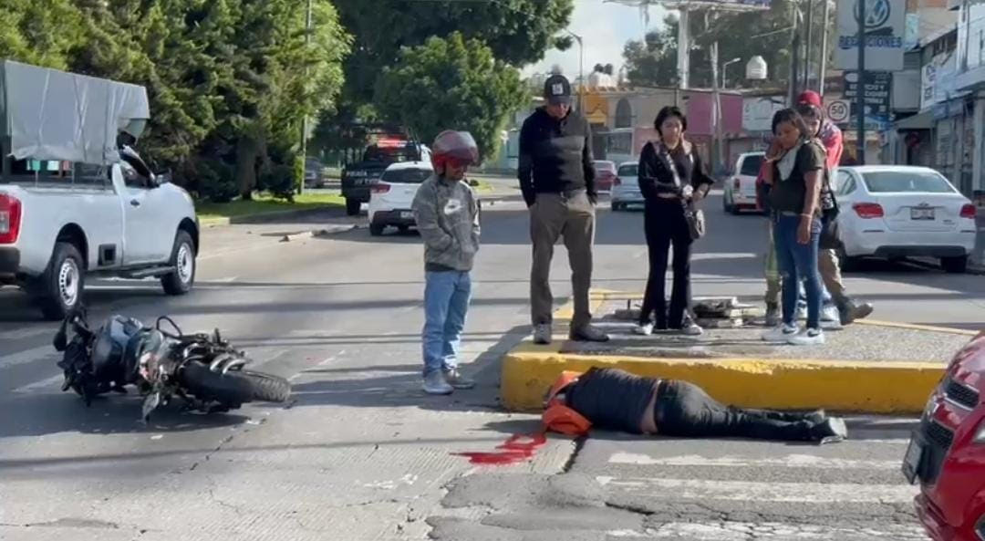 Muere motociclista en la zona de la China Poblana