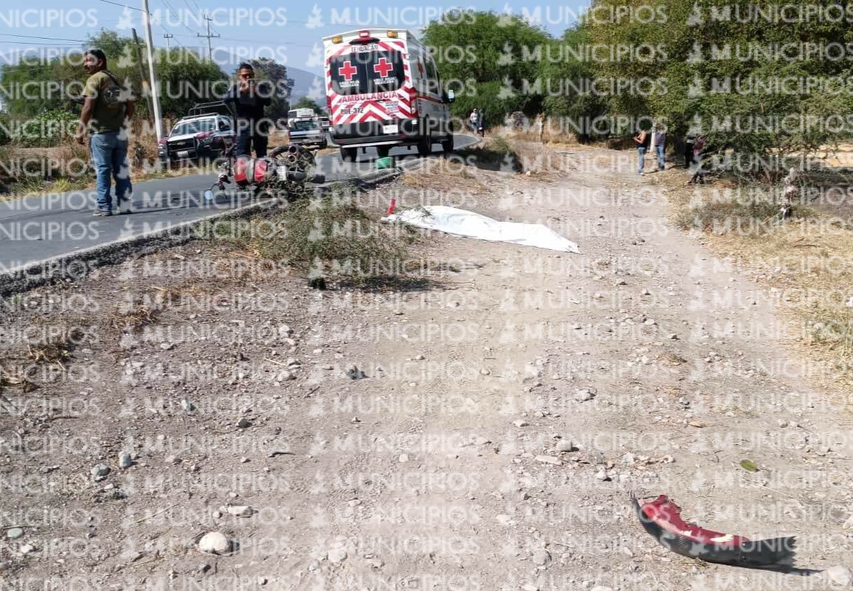 Muere motociclista cerca del acceso a Cuayucatepec