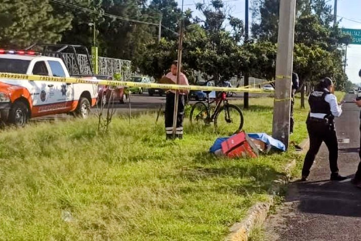 Motociclista de Rappi pierde el control y muere en la colonia Azcárate