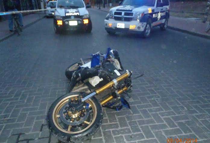 Fallece un joven en accidente de motocicleta en San Andrés Cholula