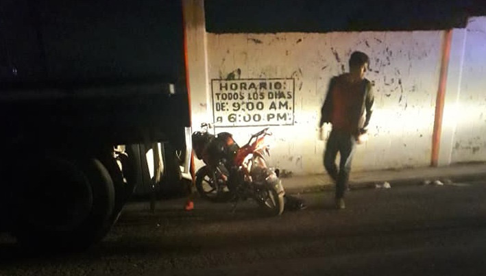 Muere motociclista en accidente en Tecamachalco