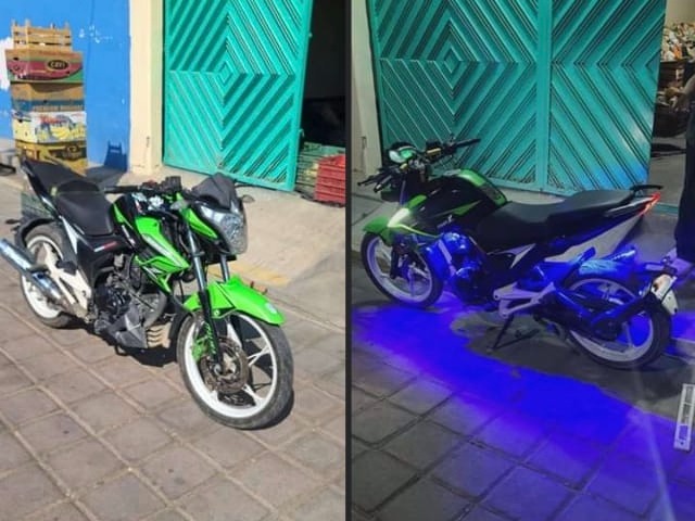 Ofrecen cambio de motocicleta por tanque de oxígeno en Atlixco