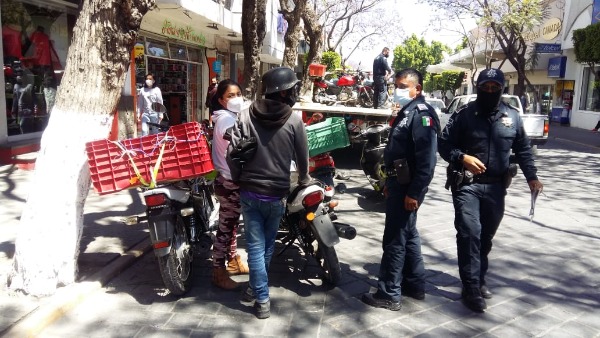 Inician campaña de concientización a motociclistas en Tehuacán