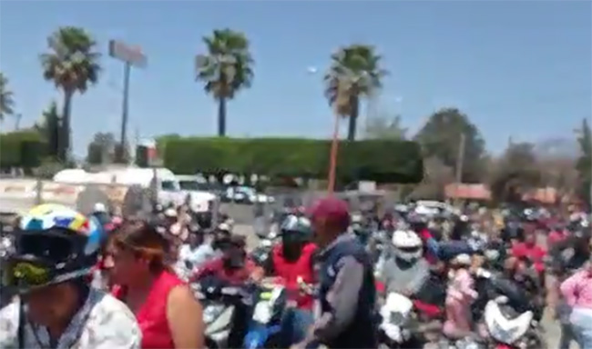 Ante protestas, reestructurarán operativos contra motociclista en Texmelucan