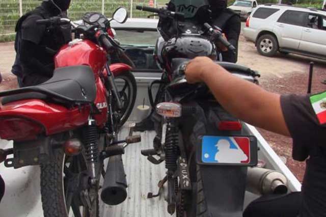 Alertan por robo de motos en límites de Puebla-Morelos
