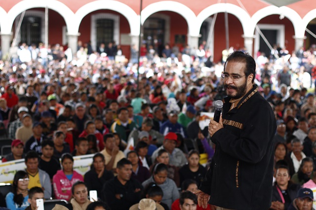  René Bejarano constituye movimiento nacional en San Pedro Cholula