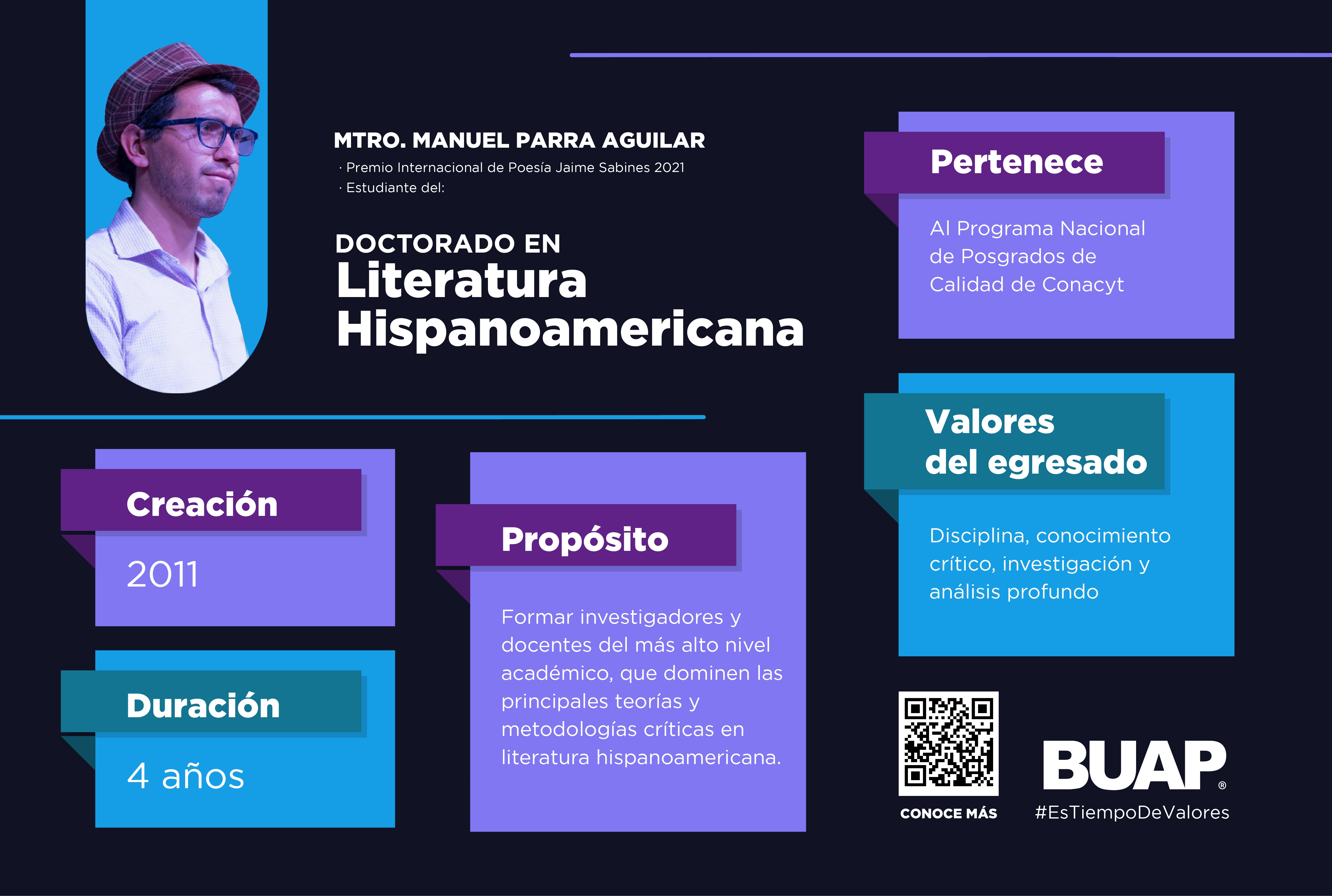 BUAP orienta los pasos de Manuel Parra, Premio Internacional de Poesía Jaime Sabines