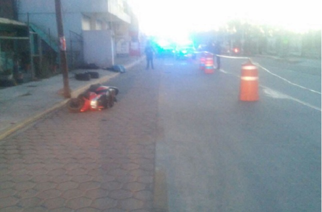 Muere joven al derrapar su moto en Huejotzingo