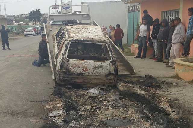 Lo matan en la calle y queman su coche en Palmar de Bravo