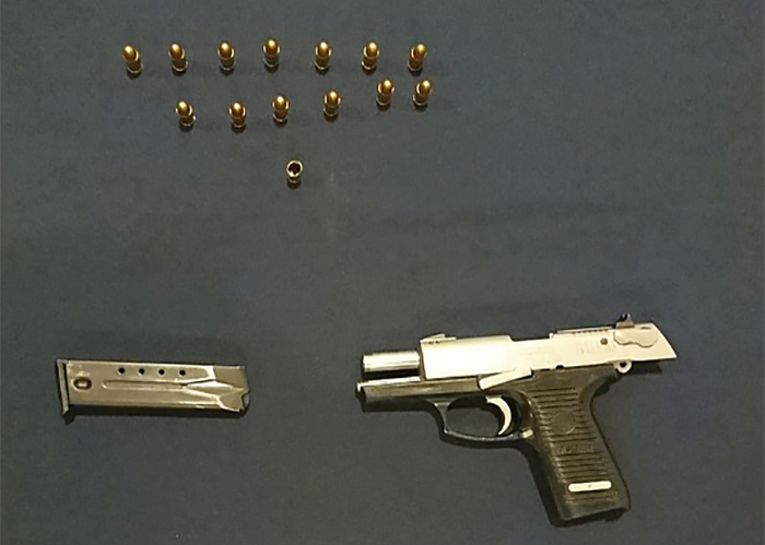Detienen a mujer con una calibre 9 milímetros en el centro histórico